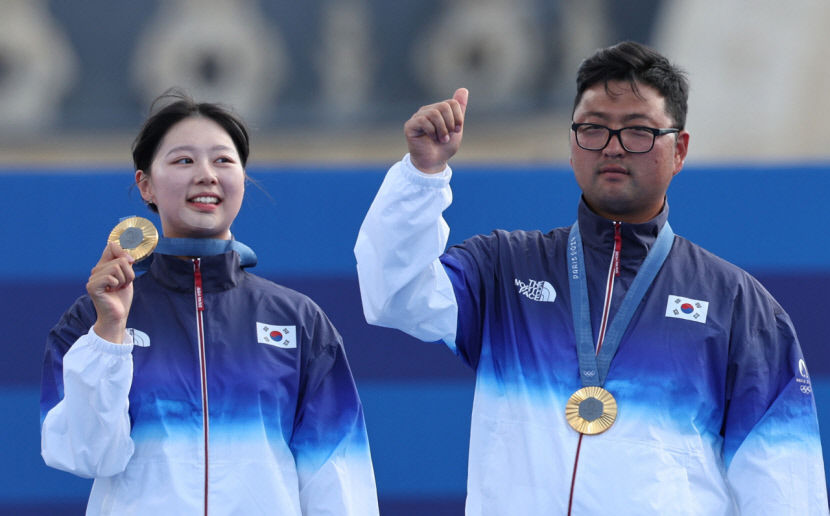 이변 없었다…파리 단체전 싹쓸이 한국 양궁, 전관왕 쏜다