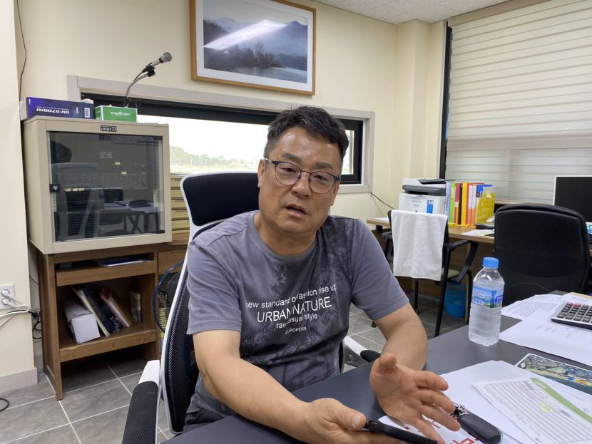 최규선 포항시 월포해수욕장번영회장 현재 독성 있는 해파리 거의 없어