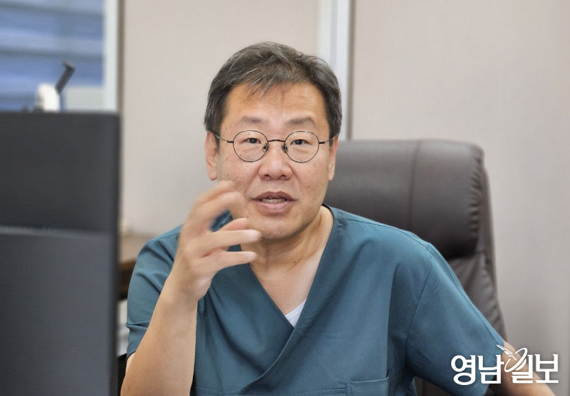 [논설위원의 직터뷰] 방문진료 올인 구자현 포항 내집에서의원 원장