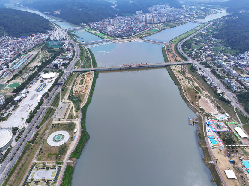 [안동 도심 낙동강 수변 대변신] 낮에는 활력, 밤에는 낭만…사계절 명품 리질리언스 공간