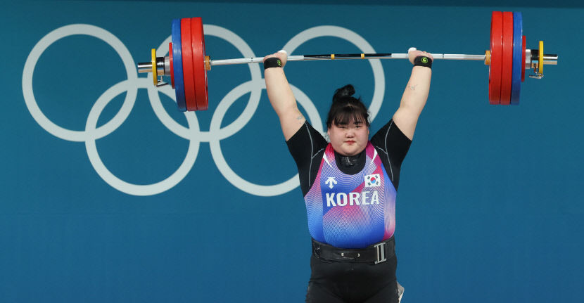 포스트 장미란 박혜정 역도 은메달 획득…올림픽 한국신기록