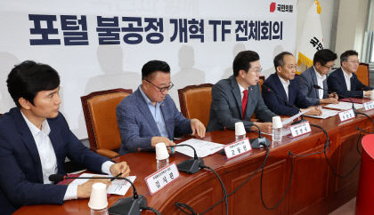 국민의힘, 대형포털 뉴스 공정성 높일 한국포털위원회 구성 제안