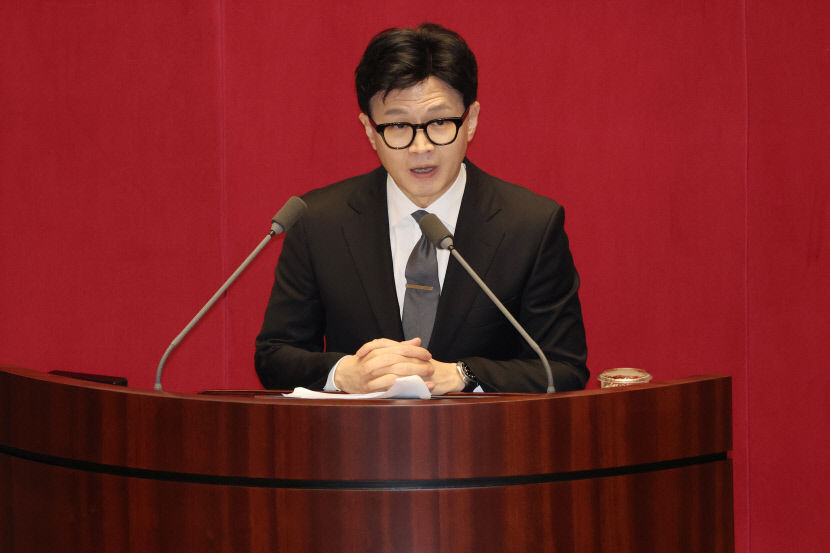 국민의힘 한동훈 대표, 더불어민주당 이재명 대표가 제안한 양당 대표 회담 적극 환영
