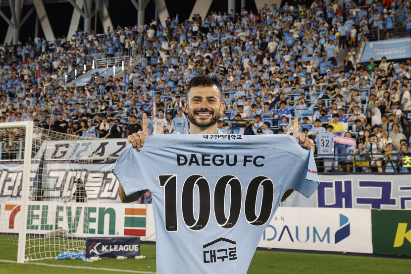 대구FC 1000호골 세징야…K리그1 27라운드 MVP