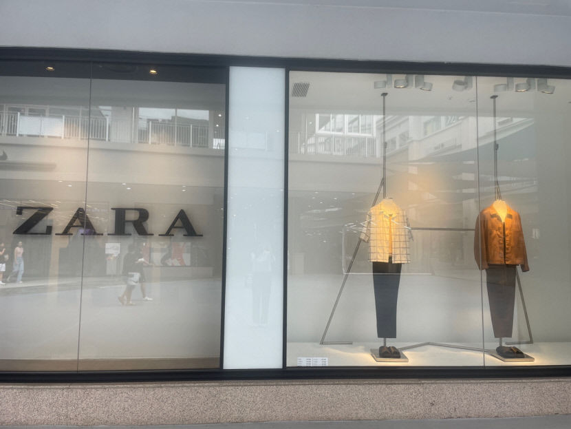 글로벌 SPA브랜드 자라(ZARA) 리사이클 의류, 알고보니 대구산이네