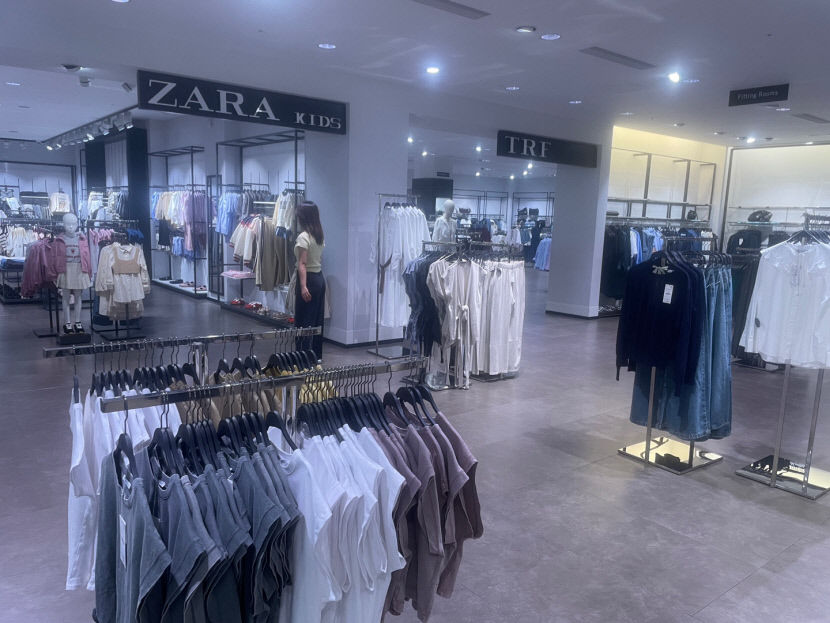 글로벌 SPA브랜드 자라(ZARA) 리사이클 의류, 알고보니 대구산이네