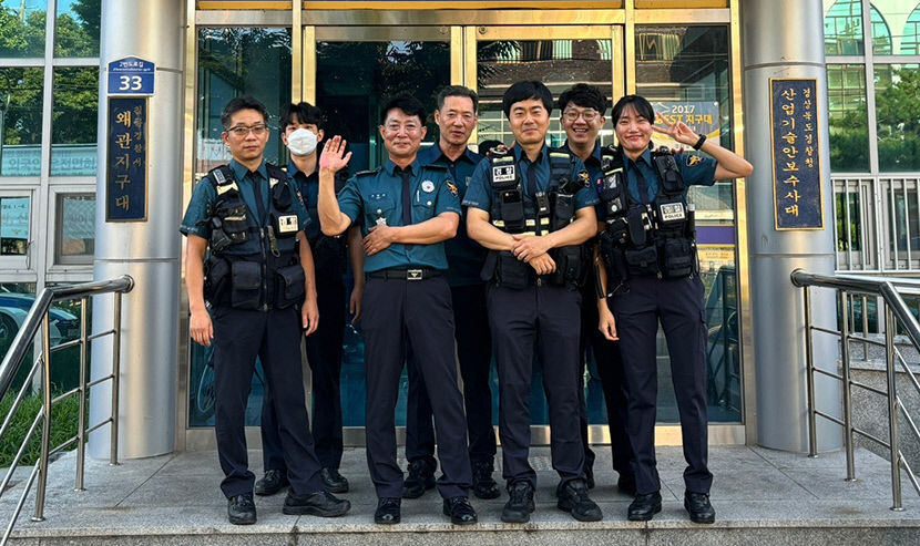 왜관지구대 구현모 팀장 이달의 베스트 팀장으로