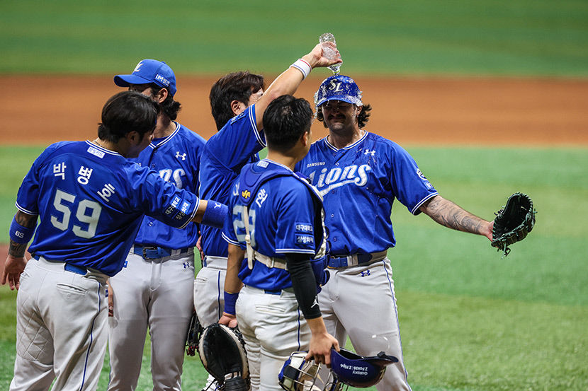 코너 KBO 입성 후 최고의 투구…836일만에 삼성 외인 완봉승