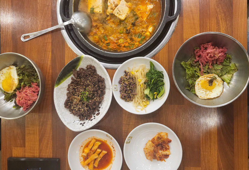 [대구 맛집] 동구 부자집식육식당, 신선 육회비빔밥+단짠 불고기…혜자스럽다