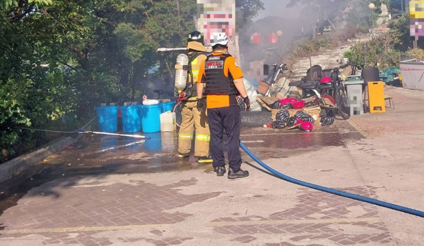 경주 보문단지 전동 카트·자전거 화재 발생…12대 불타 1천만원 피해