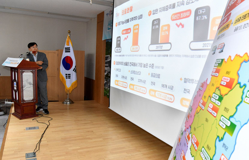 경북 치료가능사망률 서울의 3.6배…입원자체충족률 48% 전국 최하위