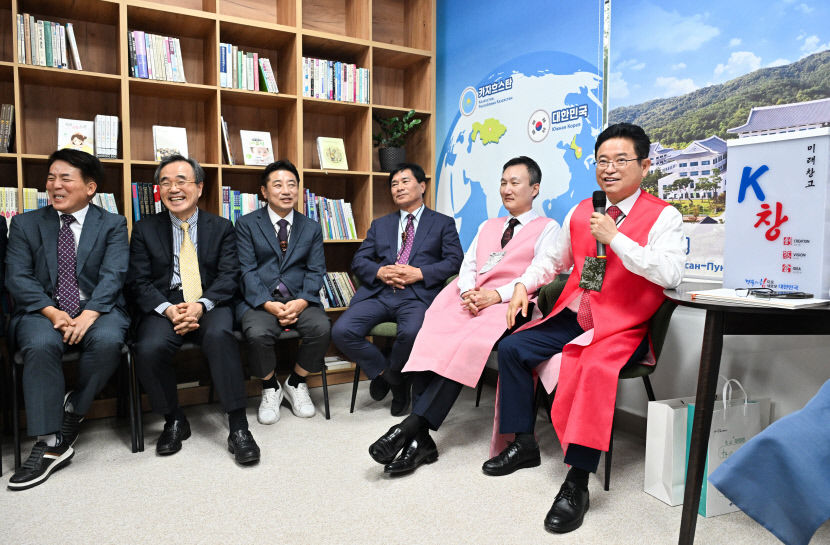 경북도 브랜드 ‘K창’ 해외 1호점 카자흐스탄서 개관
