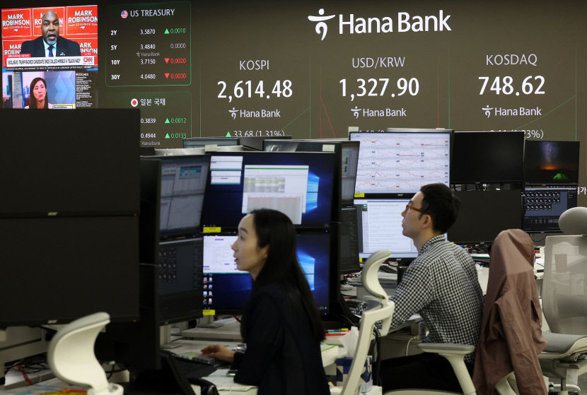 코스피 뒤늦은 빅컷 효과 2,600선 회복