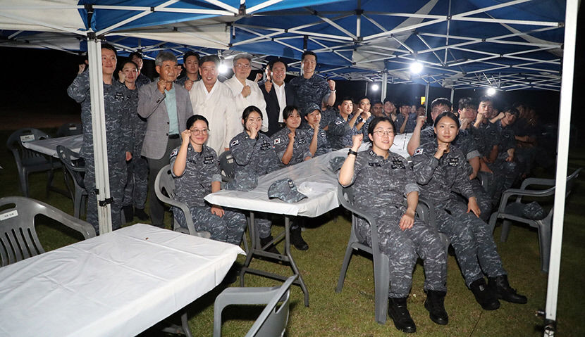 서애류성룡함 해군 장병 60여 명, 안동서 구국의 군인 정신 되새겨