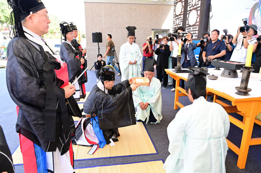 세계유산축전 가야고분군 개막…줄땋기 퍼포먼스 등 각종 행사 진행