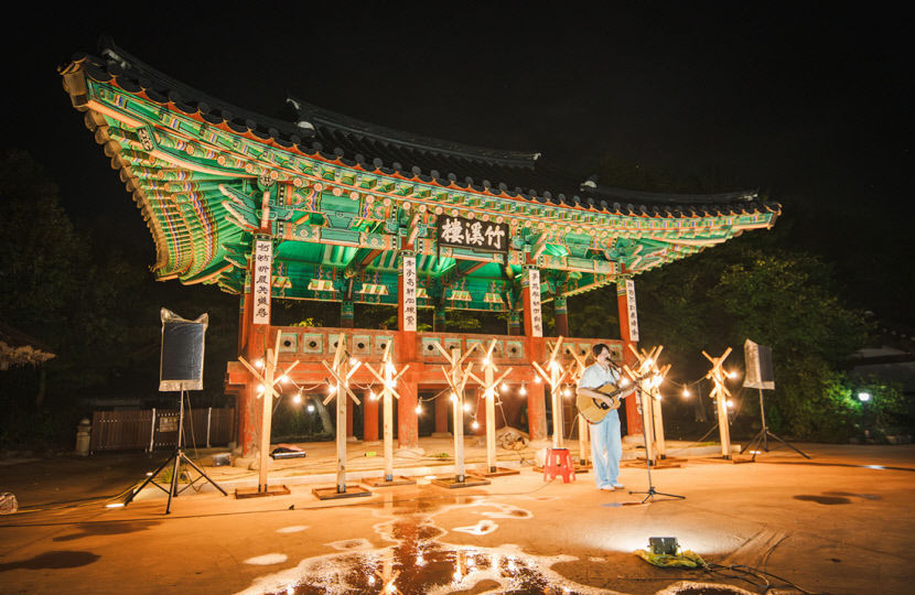 영주 선비촌 야경 벗 삼아 안빈낙도 체험해요
