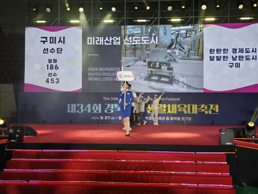 새 희망 구미에서 하나 되는 경북의 힘, 제34회 경북도민생활체육대축전