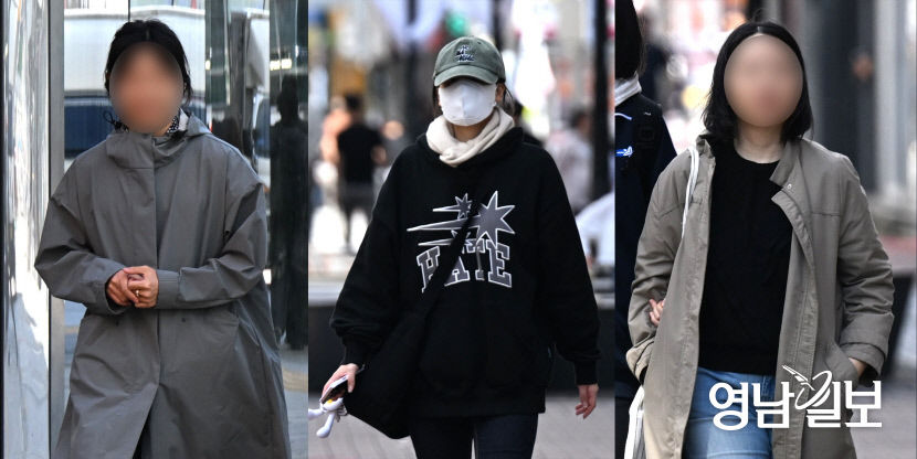 [포토뉴스] 쌀쌀해진 날씨에 가을 옷 꺼내입은 대구 시민들
