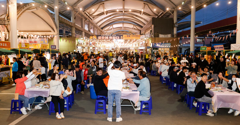 젊은 흐르는 성주별빛 야시장 지역상권 새활력