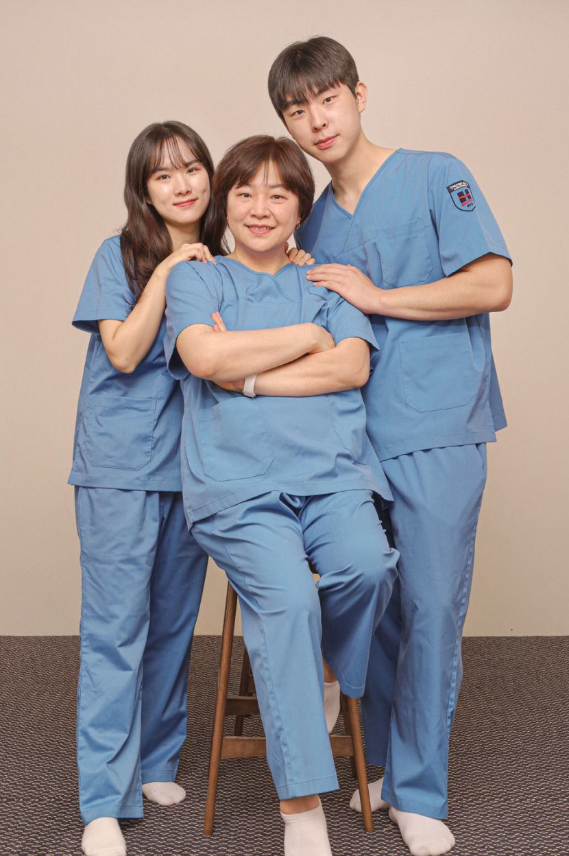 자녀들과 함께 간호사라는 목표로 함께 살아갈 수 있어 감사
