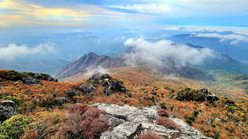 오색 물든 가야산서 브이 26일 성주로 산행 가자