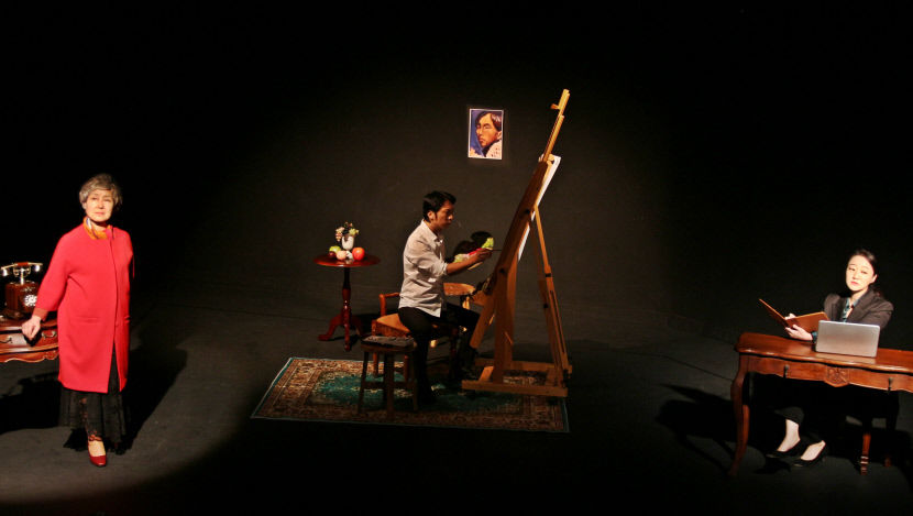 극단 구리거울의 신작 연극 '다만 나 혼자 기뻤다'. <극단 구리거울 제공>