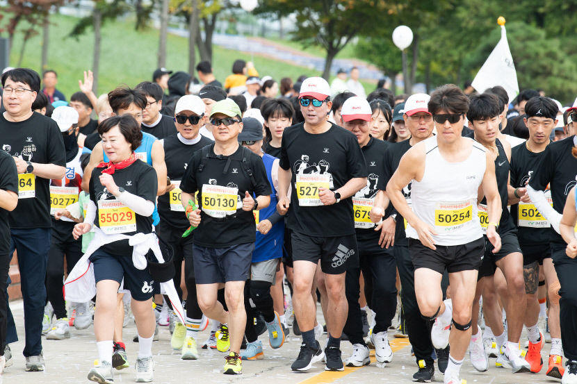 아시아 육상경기선수권대회 성공 개최 구미 시민 마라톤 대회 열려
