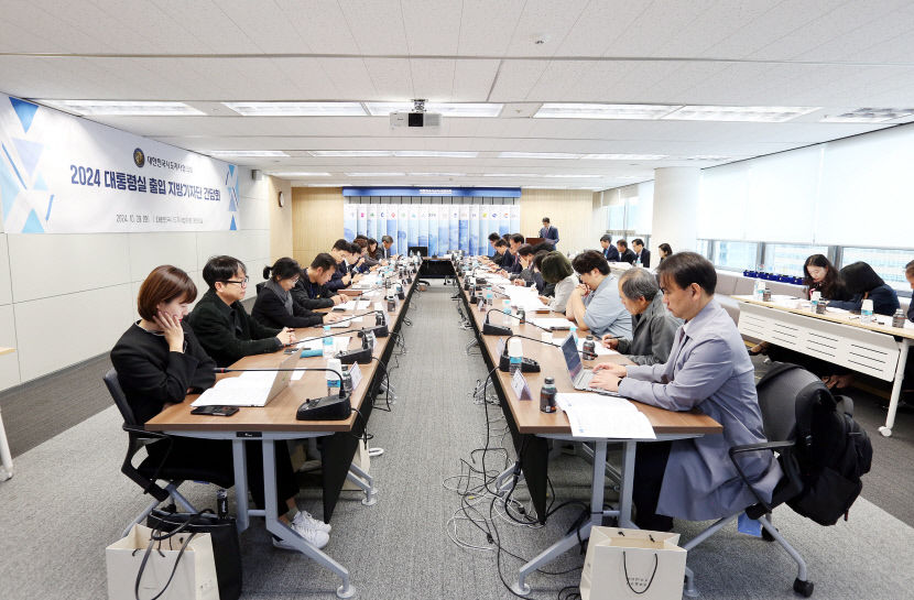 대구경북통합 좋은 선례되길…박형준 시도지사협의회장 지역 기자들과 간담회