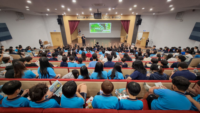 독도박물관 하노이한국국제학교서 맞춤형 독도 교육 실시