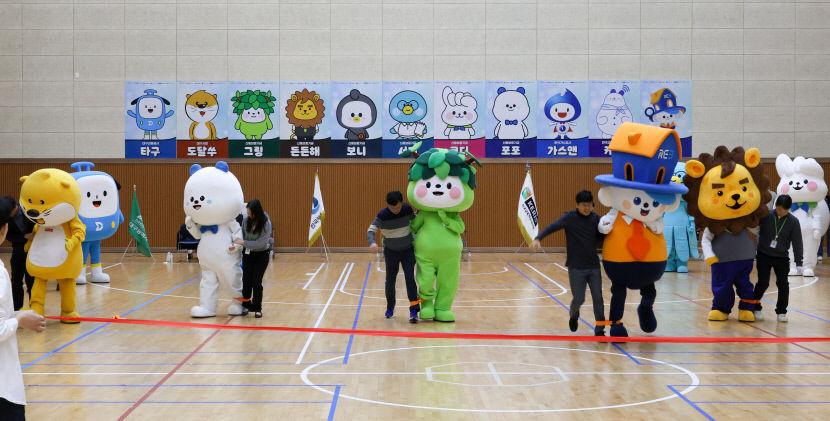든든해, 도달쑤, 레비, 가스맨…대구 공공기관 캐릭터가 총집결한 이유는?