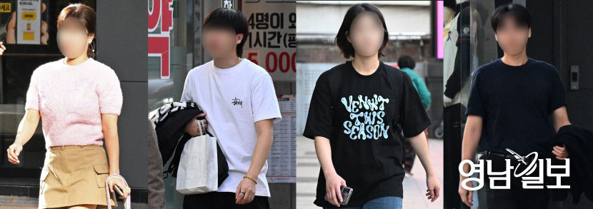 [포토뉴스] 11월 중순에도 반팔입은 대구 시민들