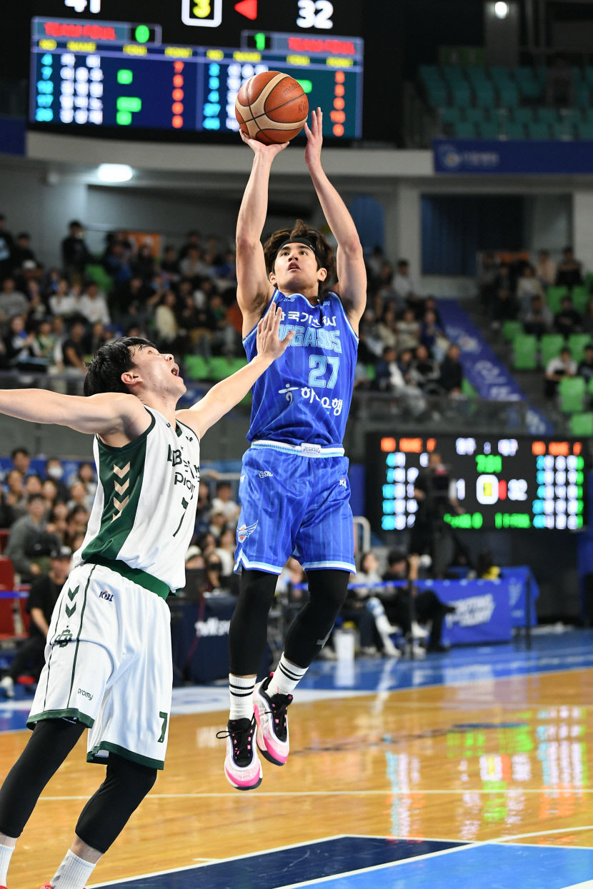 가스공사 DB에 패하며 2연패 64-69로 패