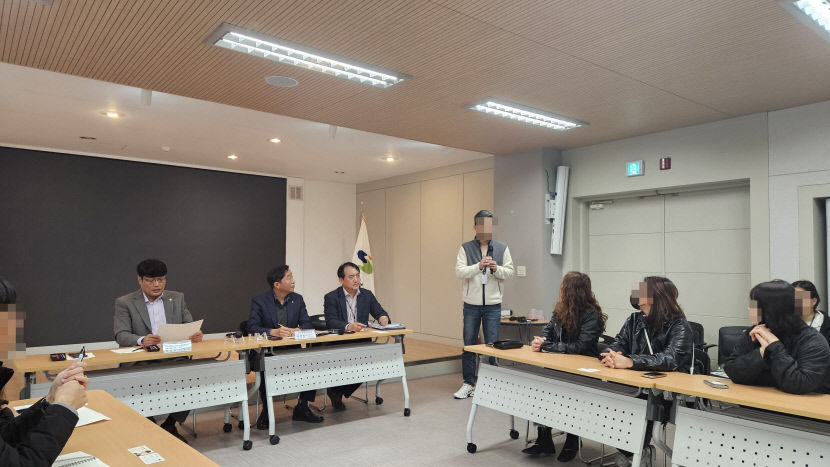 대구 남구 무더기 하자 논란 신축 아파트 입주예정자 간담회 열려…이대로 준공 승인 안 된다