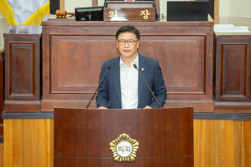 김낙관 구미시의원 소나무재선충병 예산 증액하라