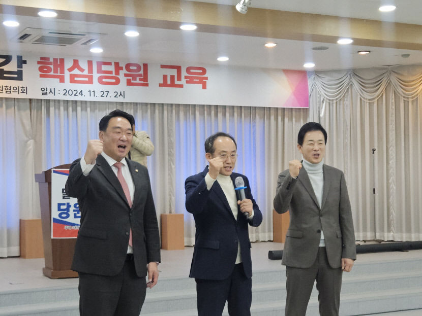 추경호, 김건희특검법 재표결 앞두고 與 단일대오 형성 문제 없어