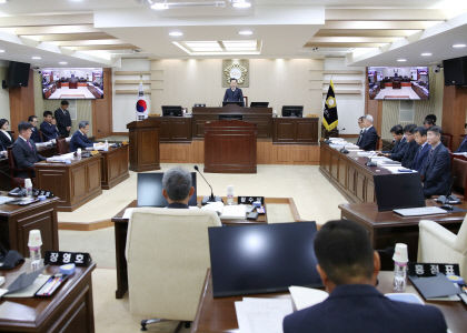 영양군의회 행정사무감사·예산안심사 등 진행
