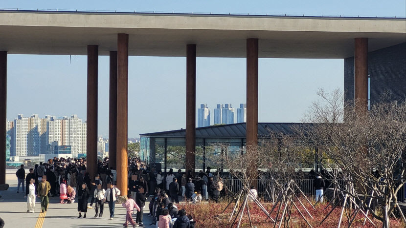 대구간송미술관 개관전, 마지막 날에도 오픈런 행렬....입추의 여지 없었다