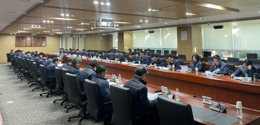 안정적 천연가스 공급, 최우선 책무…한국가스公, 동절기 대비 안전경영회의 개최