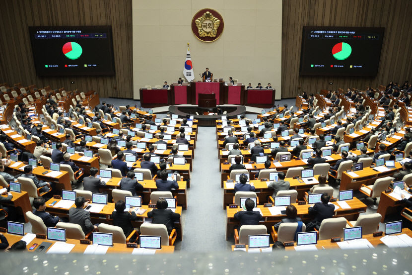 비상계엄 상설특검·尹 등 신속 체포요구 결의안 국회 통과…수사 속도 내나