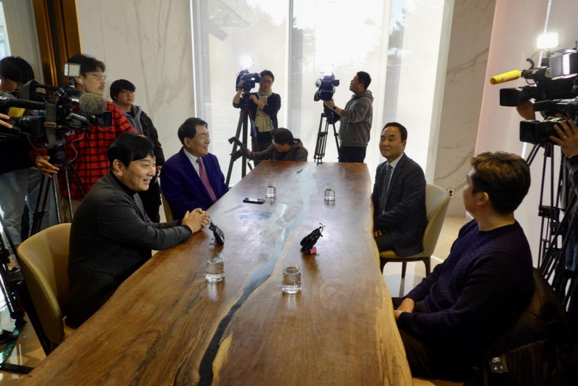 반이기흥 체육회장 후보 4명, 단일화 회동…공감대 확인(종합)