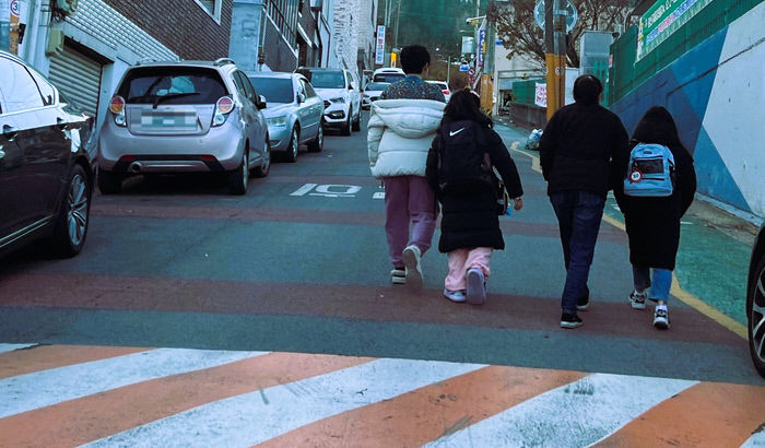 차도로 내몰린 아이들…대구 남구의 위험한 등굣길