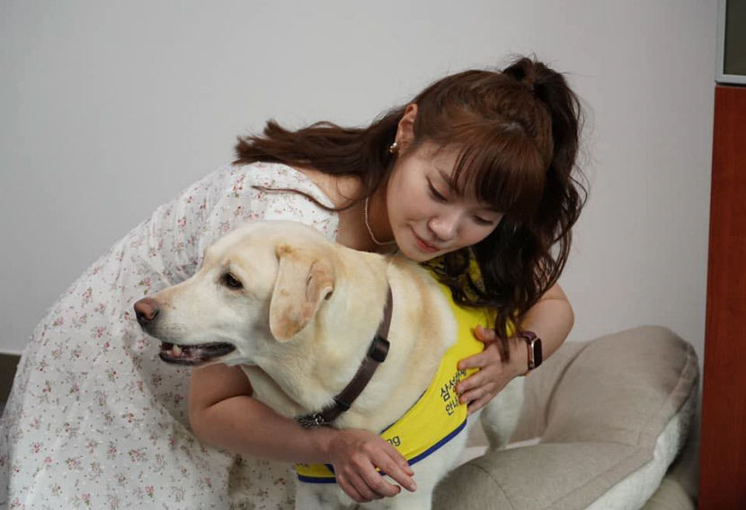 탄핵 찬성 김예지, 한동훈에게 받은 문자 공개…응원합니다