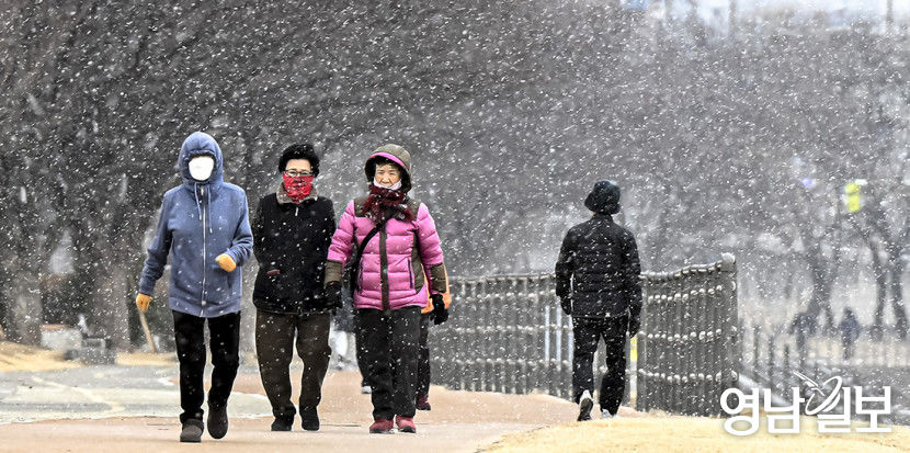 겨울 낭만 雪中 산책