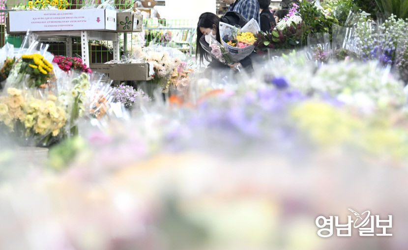 졸업식 꽃다발 받을 수 있겠나? - 졸업시즌, 대구 꽃값 상승 매츨 하락