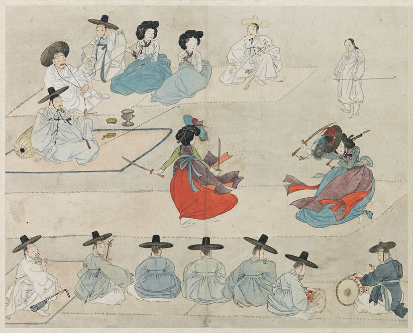 김홍도 백매, 신윤복 쌍검대무...대구간송미술관 첫 상설전 전시 작품은?
