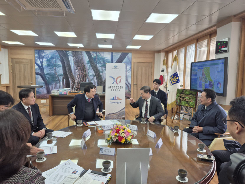 량광중 주한타이페이대표 “APEC, 경주의 역사적 위상과 국제적 역할 기대돼”