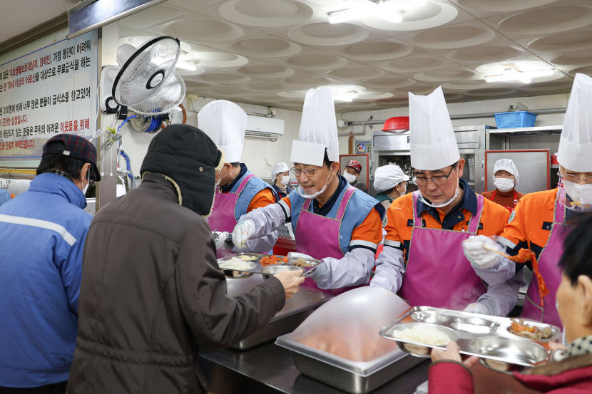 포항제철소, 설 명절 앞서 사회공헌 실천 앞장