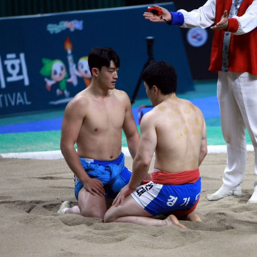 대구대 씨름부 고민혁 작년 슬럼프 딛고 전국체전 金…주무기 밭다리 살려 2연패 도전