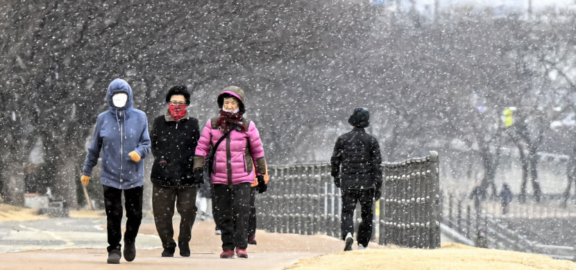경북 일부 지역에 대설주의보…28일까지 최대 15㎝ 눈
