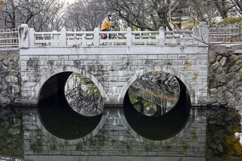 대구의 숨은 핫플, 성당못 안경다리